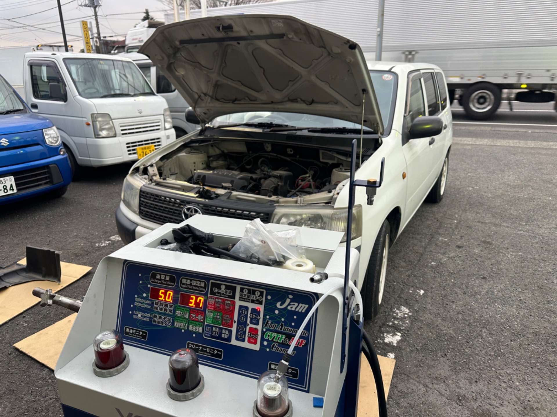 プロボックス ATF交換